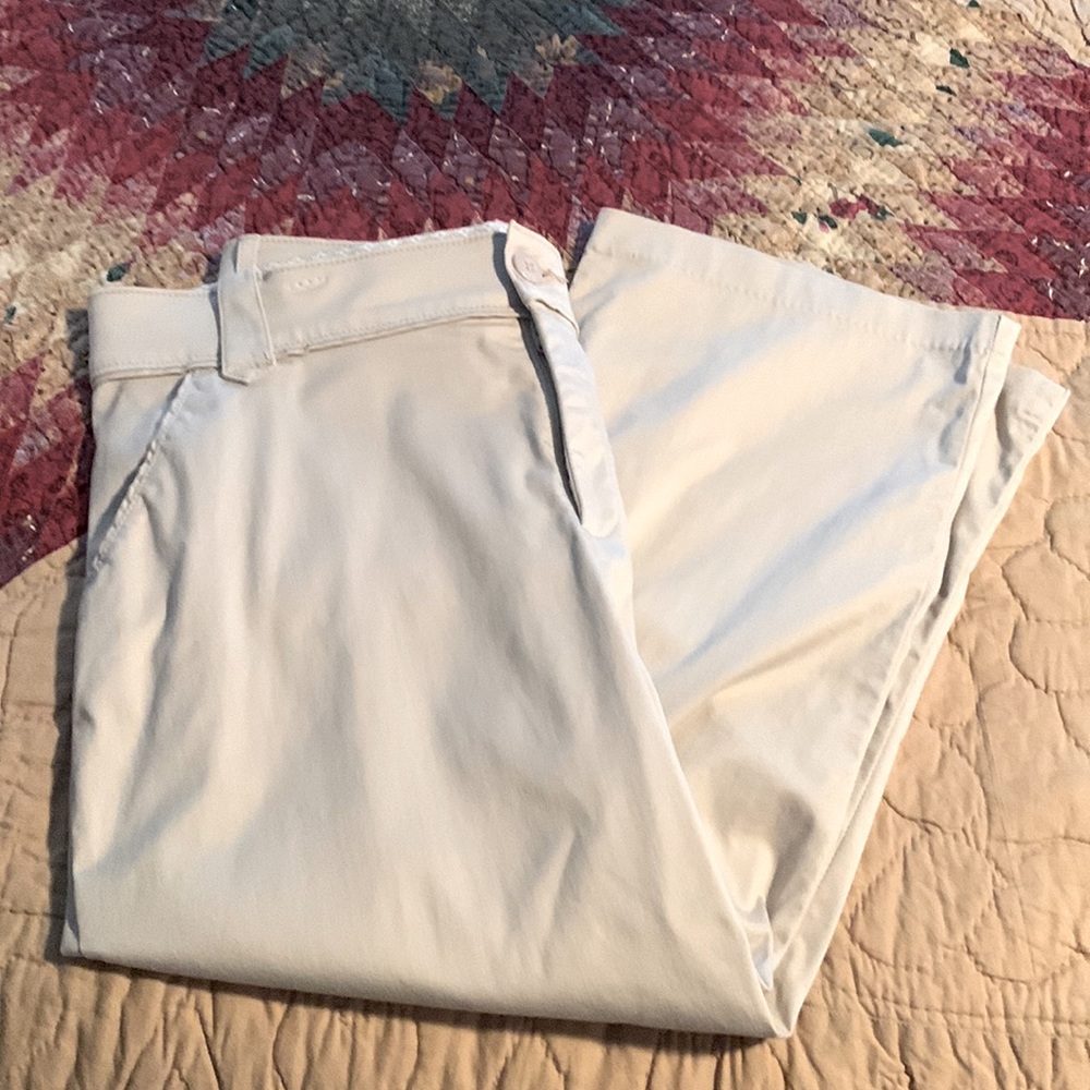 Summer Khaki Capris